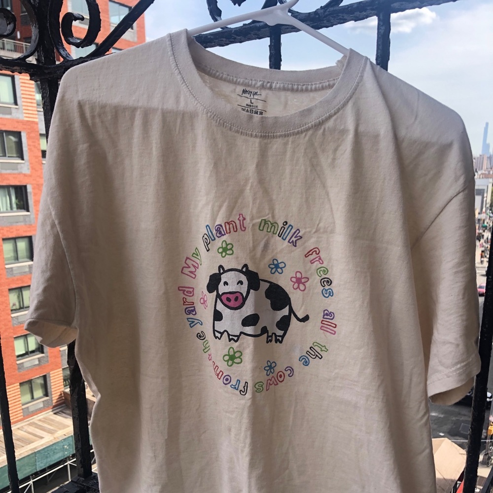 NASTY GAL COW SHIRT